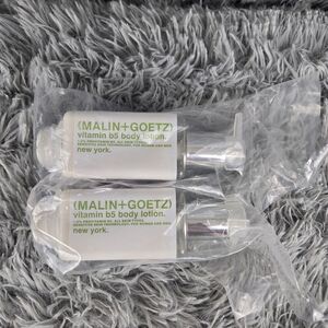 Lot Of 2 Malin + Goetz Vitamin B5‎ Unisex 5 oz 150 ml Body Lotion (See base) EXP